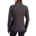 thumbnail image 2 of Women's Cutter & Buck Charcoal Arizona State Sun Devils Mainsail Sweater-Knit Raglan Full-Zip Jacket, 2 of 2