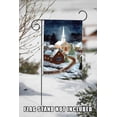 thumbnail image 4 of Toland Home Garden Winter Church Winter Flag Double Sided 12x18 Inch, 4 of 5