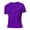 Purple, variant on Men's Ice Silk T Shirt Breathable Athletic Running Fitness Loose Comfortable Short Sleeve Activewear Top Mens T-Shirts Solid Color Sleeve Casual Crew Neck Basic Tees