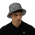 thumbnail image 6 of Kdxio Reflective Bucket Hat - Lovely Penguin Print Bucket Hat for Men,Women, 6 of 9