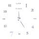 thumbnail image 2 of Reloj de pared bricolaje Spptty arte moderno 3D grande Plateado decoración hogar, 2 of 8