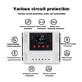 thumbnail image 2 of PWM 10A 20A 30A 40A 50A 60A Solar Charge Controller Support APP Control For 12V 24V 48V ,Simple and Convenient to Set, 2 of 6
