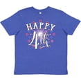 thumbnail image 3 of Inktastic Happy 4th- Fourth of July Firework Youth T-Shirt, 3 of 5