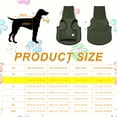 thumbnail image 2 of Uxcell Dog Anxiety Calming Hoodie, Breathable Dog Anxiety Jacket Vest Coat Adjustable Pet Hoodie with Hood, Keep Pet Calm, S, (Army Green), Intended for Thunder/Fireworks/Separation, 2 of 7