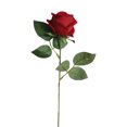 thumbnail image 1 of Wosthever Ramo de rosas falsas para bodas, decoraciones para interiores y exteriores, simulación romántica, accesorios de decoración de flores, Kits de decoración para fiestas Rojo oscuro Wosthever HA080058-09, 1 of 6
