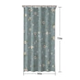 thumbnail image 5 of Pioneer Flower Floral Print Pattern Shower Curtain 36"x72" ,Bathroom Decorative Shower Curtains Set with 12 Hooks,Modern Waterproof Washable Shower Curtain, 5 of 6