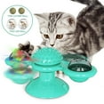 thumbnail image 1 of Cat Windmill Toy Set Interactive Turntable Light up Cat Groomer Cat Training Toy, 1 of 10