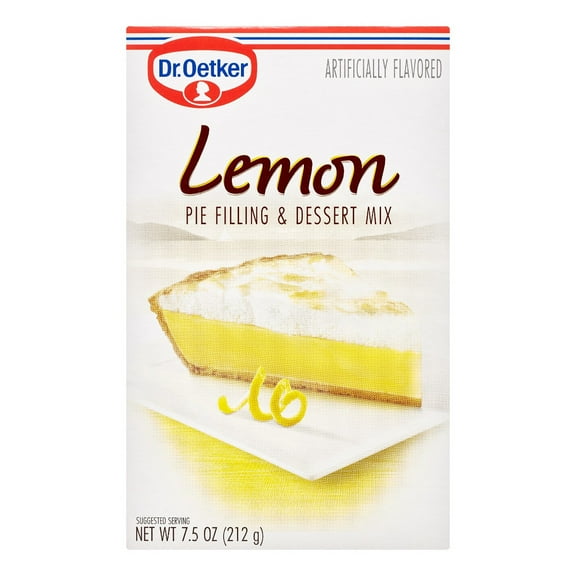 Dr. Oetker Pie Filling & Dessert Mix, Lemon, 7.5 oz