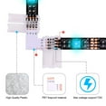 thumbnail image 4 of LED Light Home Automation Connector Kit for Strip 8 With 10mm Strip Fitting 4-Pin Types for 5050 LED Lighting 75PCS, 4 of 6