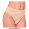 thumbnail image 2 of Tanga Ilusión para Dama, Cintura Alta Estampada Café Talla CH, 2 of 4