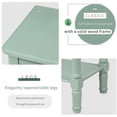 thumbnail image 6 of Narrow Console Table, Slim Sofa Table with Three Storage Drawers and Bottom Shelf for Living Room, Easy Assembly (Retro Blue), 6 of 9