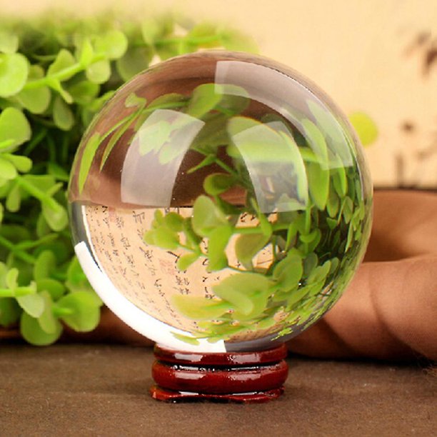 Shoze Crystal Ball 100mm Magic Clear Glass Photography Meditation