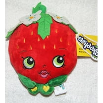 Plush - Shopkins - Strawberry 6.5" Soft Doll Toys New 149723
