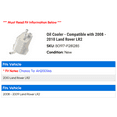 thumbnail image 2 of Oil Cooler - Compatible with 2008 - 2010 Land Rover LR2 2009, 2 of 2