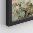 thumbnail image 5 of PixonSign Framed Wall Art Chinoiserie Bird and Flower Vintage Asian Inspired Floral Illustrations Posters, Set of 4 Multicolor Nature Wilderness Canvas Prints for Home Decor - 11"x14" Black, 5 of 5