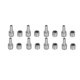 thumbnail image 1 of Pasador Guía, Pasador Guía Metaal 8 Juego De Manguito Preciso Para Posicionamiento Para Piezas De Molde De Silicona Para Accesorios De Molde Para Molde, 1 of 8