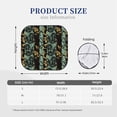 thumbnail image 2 of Kdxio Lilies Flowers Print 2-Piece Sun Shade Front Windshield - Foldable Car Front Window Sunshades for Most Sedans SUV Truck, 2 of 6