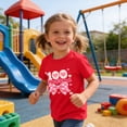 thumbnail image 4 of Camiseta de Manga Corta Linda para Niños Niñas Impresión Gráfica Escuela Temporada Casual Tee, Chicas Manga Corta Tops Ropa de Juego Suave Alternativa, 4 of 9