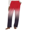 thumbnail image 2 of Puyaiuu Women's Pajama Pants With Pockets Flannel Pajama All kinds of Print Comfy Lounge Pant Fuzzy Sleep Bottoms with Pockets Gift, 2 of 5