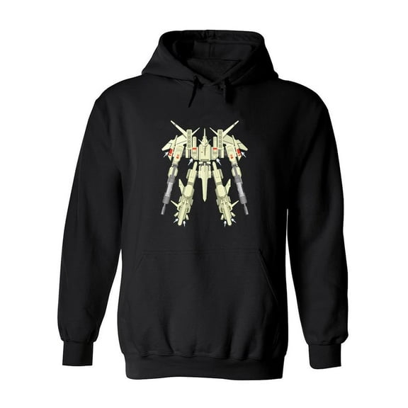 Mecha Design  Hoodie Men -Image by Shutterstock, Male 3X-Large