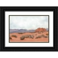 thumbnail image 1 of Murdock, Ramona 24x17 Black Ornate Wood Framed with Double Matting Museum Art Print Titled - Red Rock No. 2, 1 of 4