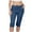 Navy, variant on Diufon Capri Yoga Pants for Women Summer Casual Drawstring Wide Leg Crop Pants Loose Jogger Pants with Pockets
