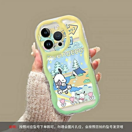 Cute Sanrio Pachacco Case for Huawei P60 P50 P40 P30 Pro Lite 4G 5G Mate 50 40 30 Pro Honor X5 Nova Y90 Soft Silicone Back Cover