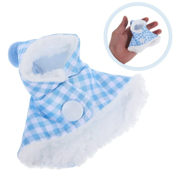 LOLIPPYY Soft Plush Sky Parrot Sweater Coat, Warm Bird Clothes Perfect for Cooler Weather and Outdoor Use