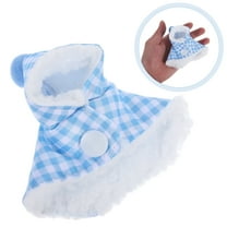 LOLIPPYY Soft Plush Sky Parrot Sweater Coat, Warm Bird Clothes Perfect for Cooler Weather and Outdoor Use