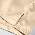 thumbnail image 4 of RYDCOT Mens Satin Boxer Shorts Silk Pajama Bottom Lounge Sleep Shorts for Men Beige, 4 of 7