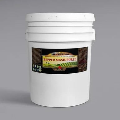Fiery Farms Red Cayenne Pepper Mash - 18.9L/5 Gallon | Scoville Heat Units