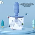 thumbnail image 3 of Vogacara Cepillo de para bebés para bebés Cepillo en forma de U de 360 ​​​​grados Artículos de tocador para niños pequeños cuidado de los oídos rosa pequeño Vogacara CE011665-01B, 3 of 6