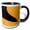 Black/White, variant on 3drose, Africa, Erg Chebbi, Morocco. Desert Dune Contrast., 11oz Two-tone Green Mug