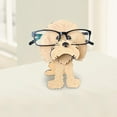 thumbnail image 5 of kchsji Cute Dog Glasses Holder Stand Decorative Eyeglass Frame Animal Shaped Eyewear Organizer Durable Tabletop Storage Stand for Reading Glasses Sunglasses Home Office Desk Decoration Gift, 5 of 5