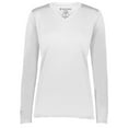 thumbnail image 3 of Holloway Sportswear XL Womens Momentum Long Sleeve Tee White 222824, 3 of 5