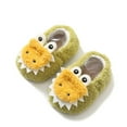 thumbnail image 2 of Dmsael Shoes for Toddler Boys Baby Shoes Boys Girls First Walking Shoes Non-Slip Infant Sneakers Lightweight Slip-on Crib Sneakers for First Walkers Green,4.5, 2 of 4
