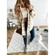 thumbnail image 4 of Camisa de manga larga con cuadros para mujer, blusa, abrigo, chaqueta de franela, 4 of 6