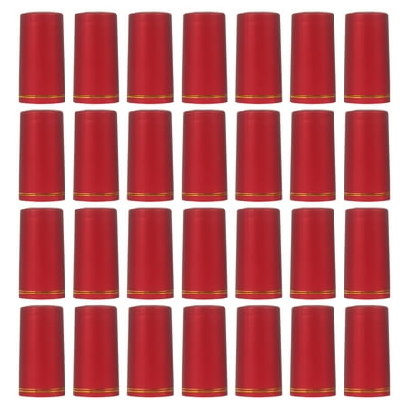 

Shuliwen 100Pcs Heat Shrink Capsules for Cellars and Home Christmas Party 30mm