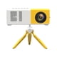 thumbnail image 2 of Miniproyector LED portátil de alta definición para el hogar, máquina de regalo para padres e hijos, compatible con decodificación de 1080p, compatible con transferencia de disco, tarjeta y cable., 2 of 8