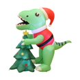 thumbnail image 3 of Abbracc Christmas Inflatables Collections Christmas Decoration Patio with LED Lights C, 3 of 9