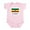 Petal Pink, variant on CafePress - Ethiopia Flag Infant Bodysuit - Baby Light Bodysuit, Size Newborn - 24 Months