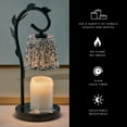 thumbnail image 6 of Simplee Adesso Ivy Dimmable Wax Melt Heater Candle Warmer Lamp with Timer & Auto Off, 6 of 12