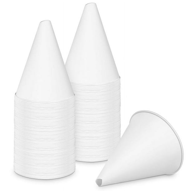 50 Embudos de Papel para Aceite de Motor, Embudo de Papel de 6 Oz para Aceite de Motor, Embudo Cónico para Gasolina, Dispensadores o de Llenado de Cocina