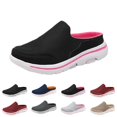 thumbnail image 2 of NOKIO Men's Backless L𝗈afers Breathable Mesh Walking Mules Shoes Comfort S𝗅ip On Garden Clog Slippers Wide Width Closed Toe Casual Sneakers Lightweight Walking Tennis Shoes, 2 of 9