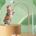 thumbnail image 3 of Guiexla Cat Teasing Toy Silicone Mouse Tail Cat Teaser Stick Bite-resistant Interactive Cat Wand Toy Pet Supplies, 3 of 8