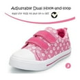 thumbnail image 6 of Bocca Kid's Walking Sneakers Pink Flower Girls Canvas Shoes Size 11, 6 of 6