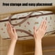 thumbnail image 5 of Heavy Duty Storage With Reinforced Handles Extra Large Storage Bags For Clothes Tote Bag Thickened Double Zipper For Space Saving Travel, 5 of 8