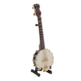 thumbnail image 3 of Casa de Instrumento Musical Elegante Fagot de Tallada Banjo para Accesorios de Bricolaje 1: 6 Baoblaze Banjo en miniatura para casa de muñecas, 3 of 8