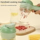 thumbnail image 2 of Cordless Electric Chopper, Portable Mini Garlic Chopper Press Kit, Vegetable Chopper Processor with Cleaning Brush for Ginger Pepper Onions(Green), 2 of 5