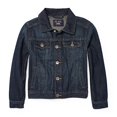 thumbnail image 2 of Boys' Denim Jacket, Dk Stonedm, XS (4), 2 of 2